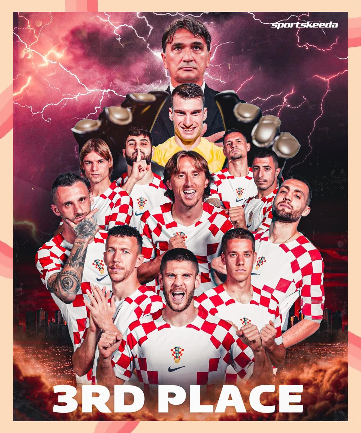 克罗地亚队胜负难料，备战比赛全力以赴的简单介绍