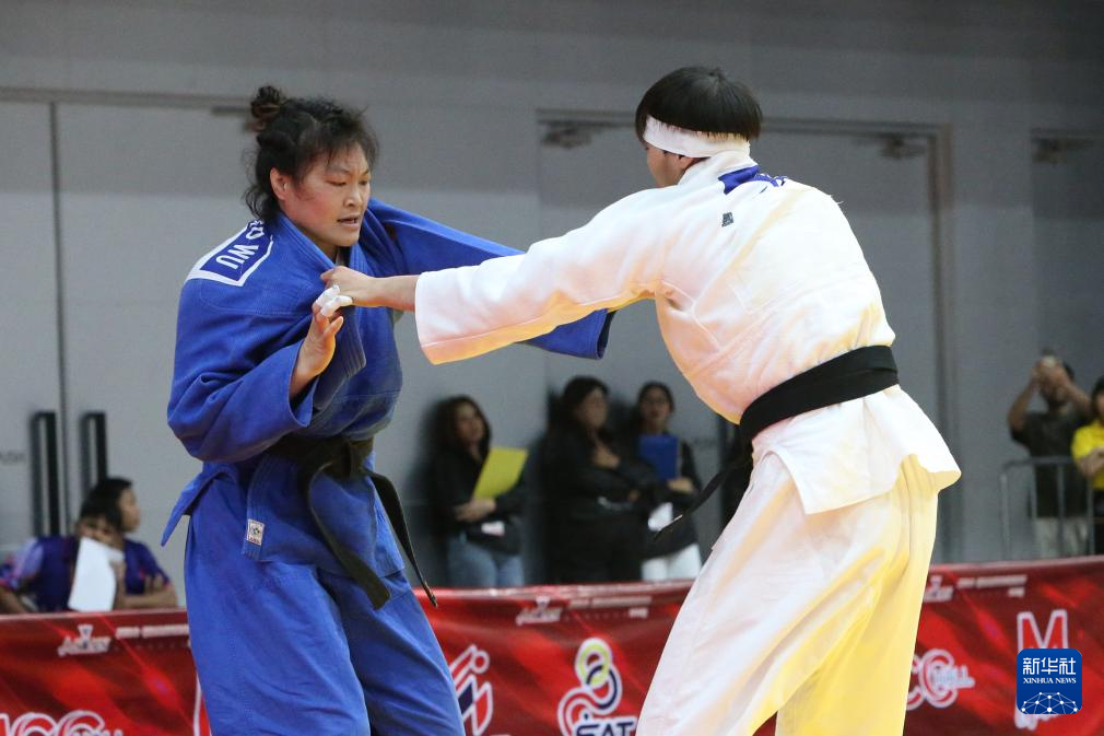 卢森堡选手夺得柔道比赛铜牌 卢森堡选手夺得柔道比赛铜牌